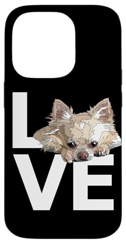 Chihuahua Langhaar Love Chiwawa Hundeliebhaber Hülle für iPhone 14 Pro Chihuahua Langhaar Love Chiwawa Hundeliebhaber Hülle für iPhone 14 Pro von Raf THE ARTIST Designs