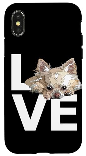 Chihuahua Langhaar Love Chiwawa Hundeliebhaber Hülle für iPhone X/XS Chihuahua Langhaar Love Chiwawa Hundeliebhaber Hülle für iPhone X/XS von Raf THE ARTIST Designs