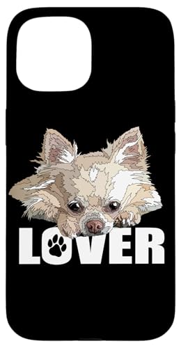 Chihuahua Langhaarliebhaber Chiwawa Dog Love Hülle für iPhone 15 Chihuahua Langhaarliebhaber Chiwawa Dog Love Hülle für iPhone 15 von Raf THE ARTIST Designs