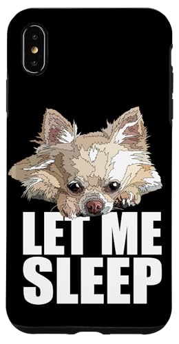 Chihuahua Let Me Sleep Chiwawa Hundeliebhaber, Weiß und Beige Hülle für iPhone XS Max Chihuahua Let Me Sleep Chiwawa Hundeliebhaber, Weiß und Beige Hülle für iPhone XS Max von Raf THE ARTIST Designs