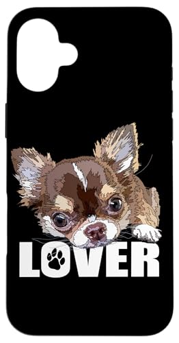 Chihuahua Lover Brown Chiwawa Puppy Dog Lover Long Hair Hülle für iPhone 16 Plus Chihuahua Lover Brown Chiwawa Puppy Dog Lover Long Hair Hülle für iPhone 16 Plus von Raf THE ARTIST Designs