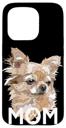 Chihuahua Mama Chihuahua Langhaar Chiwawa Hundeliebhaber Hülle für iPhone 15 Pro Chihuahua Mama Chihuahua Langhaar Chiwawa Hundeliebhaber Hülle für iPhone 15 Pro von Raf THE ARTIST Designs