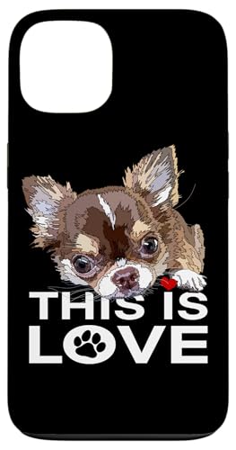 Chihuahua This Is Love Dog, Langer Chiwawa-Welpe, braun Hülle für iPhone 13 Chihuahua This Is Love Dog, Langer Chiwawa-Welpe, braun Hülle für iPhone 13 von Raf THE ARTIST Designs