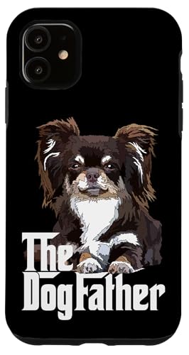 Der Hundevater Chihuahua Langhaar Papa Brown Chiwawa Lover Hülle für iPhone 11 Der Hundevater Chihuahua Langhaar Papa Brown Chiwawa Lover Hülle für iPhone 11 von Raf THE ARTIST Designs