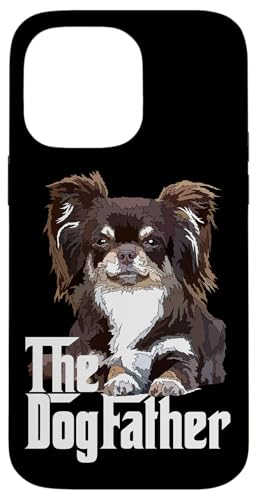 Der Hundevater Chihuahua Langhaar Papa Brown Chiwawa Lover Hülle für iPhone 14 Pro Max Der Hundevater Chihuahua Langhaar Papa Brown Chiwawa Lover Hülle für iPhone 14 Pro Max von Raf THE ARTIST Designs