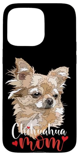 Langhaarige Chihuahua Mama Chiwawa Langhaar Mama Hundeliebhaber Hülle für iPhone 15 Pro Max Langhaarige Chihuahua Mama Chiwawa Langhaar Mama Hundeliebhaber Hülle für iPhone 15 Pro Max von Raf THE ARTIST Designs