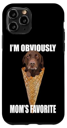 Lustiges Schokoladenlabor, Eiscreme, brauner Labrador, Mama, Mutter Grill Hülle für iPhone 11 Pro Lustiges Schokoladenlabor, Eiscreme, brauner Labrador, Mama, Mutter Grill Hülle für iPhone 11 Pro von Raf THE ARTIST Designs