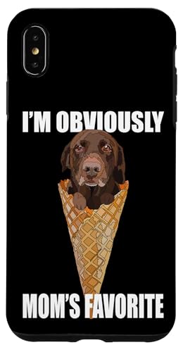 Lustiges Schokoladenlabor, Eiscreme, brauner Labrador, Mama, Mutter Grill Hülle für iPhone XS Max Lustiges Schokoladenlabor, Eiscreme, brauner Labrador, Mama, Mutter Grill Hülle für iPhone XS Max von Raf THE ARTIST Designs