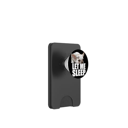 Teetasse Chihuahua Let Me Sleep Dog Chiwawa Lover, Weiß PopSockets PopWallet für MagSafe von Raf THE ARTIST Designs