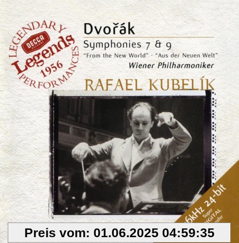 Decca Legends - 1956 (Dvorak: Sinfonie Nr. 7, 9) von Rafael Kubelik
