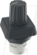 RAFI 1.30.077001 - RAFIX 16, Potentiometer-Antrieb, Bund quadratisch RAFI 1.30.077001 - RAFIX 16, Potentiometer-Antrieb, Bund quadratisch von Rafi