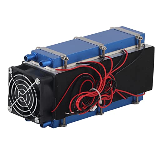 Raguso DIY Thermoelektrischer Kühler 12V 576W 8-Chip TEC1-12706 Thermoelektrischer Peltier-Kühler, Halbleiter-Kühler, Luftkühlgerät von Raguso