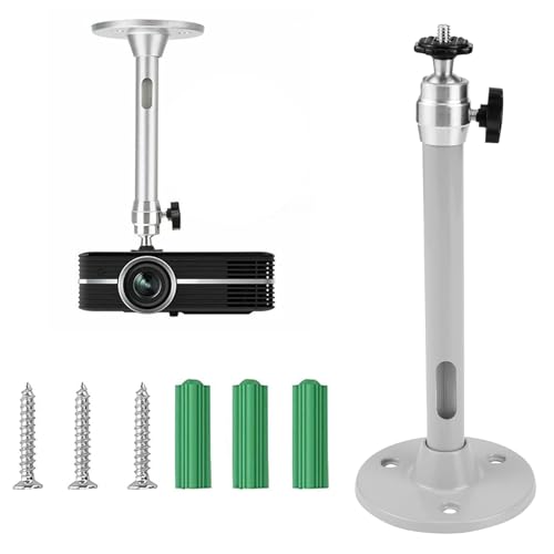 Raheem Beamer Halterung Universelle Aluminium Beamerhalterung 360° Drehbar Beamer Deckenhalterung Beamer Wandhalterung Mini Projektorhalterung Decke für Projektor Wall Ceiling Mount Raheem Beamer Halterung Universelle Aluminium Beamerhalterung 360° Drehbar Beamer Deckenhalterung Beamer Wandhalterung Mini Projektorhalterung Decke für Projektor Wall Ceiling Mount von Raheem