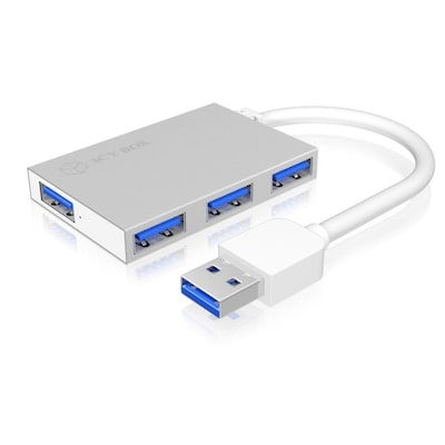 RaidSonic Icy Box IB-HUB1402 4-Port USB 3.0 Hub weiß von Raid Sonic