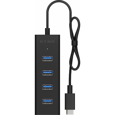 RaidSonic Icy Box IB-HUB1409-C3 Type-C zu 4 Port USB 3.0 Hub von Raid Sonic