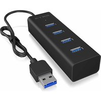 RaidSonic Icy Box IB-HUB1409-U3 USB-Hub, 4x USB-A 3.0, USB-A 3.0 von Raid Sonic