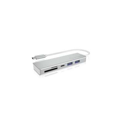 RaidSonic Icy Box IB-HUB1413-CR USB 3.0 Type-C Hub mit 3 USB Anschlüssen silber von Raid Sonic