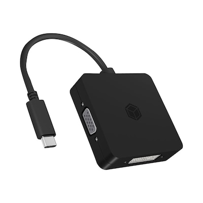 Raidsonic ICY BOX USB-C 4-in-1 Video Adapter von Raid Sonic