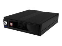 ICY BOX IB-170SK-B, 13,3 cm (5.25), Speicherlaufwerkbehälter, 3.5, SATA, Serial ATA II, Serial ATA III, 3.5, Schwarz von RaidSonic Technology