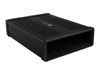 ICY BOX IB-525-U3, 13,3 cm (5.25 Zoll), SATA III, 5 Gbit/s, 3.2 Gen 1 (3.1 Gen 1), USB Typ-C, Schwarz von RaidSonic Technology