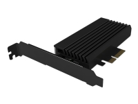 ICY BOX IB-PCI224M2-ARGB, PCIe, M.2, PCIe 4.0, Schwarz, Passiv, China von RaidSonic Technology