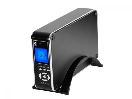 RaidSonic IB-MP302S-B RaidSonic ICY 3,5'' USB 2.0 Media Player Case for SATA HD von RaidSonic