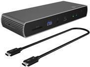 RaidSonic ICY BOX IB-DK8801-TB4 - Dockingstation - USB-C / Thunderbolt 4 - HDMI, DP - GigE - 135 Watt (IB-DK8801-TB4) - Sonderposten von Raidsonic