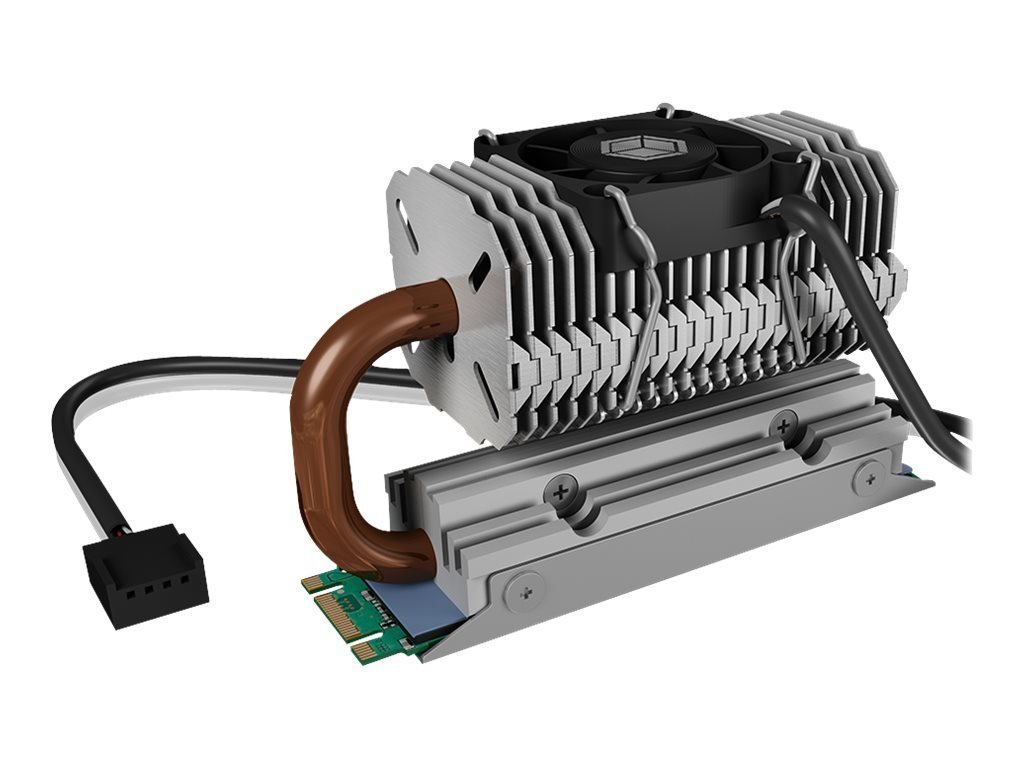 Raidsonic Computer-Kühlmittel RAIDSONIC Kühlkörper IcyBox SSD M.2 schwengbar von Raidsonic