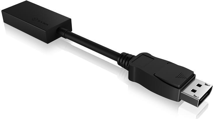 Raidsonic ICY BOX IB-AC508a DP zu HDMI Adapter unterstuetzt DP 1.2 Ultra HD und HDMI Ultra HD Plug and Play mit guter EMI Abschirmung (60475) von Raidsonic