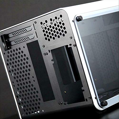 METIS EVO TG Mini-ITX Computer Gehäuse, Tower Case, Mini Gehäuse PC, Tempered Glass, PC Gehäuse Für Wasserkühlung, Mini ITX Gaming, Weiß von Raijintek