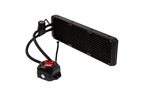 RAIJINTEK Orcus Core CPU Kühler RGB Komplett AiO Wasserkühlung PC, Prozessor Kühler, 360mm Wasserkühlung Pumpe mit Wärmeleitpaste CPU Einstellen von Raijintek