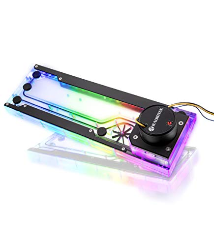 Raijintek Compatible Acheron 360 D5 EVO RBW Distro Plate - Acryl, D-RGB von Raijintek