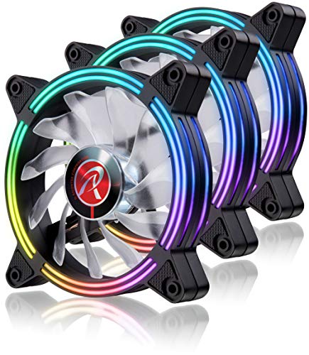 Raijintek Compatible SKLERA 12 RBW ARGB LED-Lüfter, 3er-Set - 120mm von Raijintek