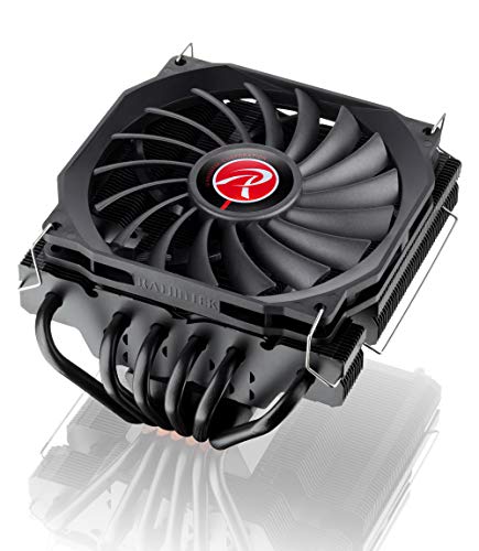 Raijintek Pallas 120 - Low Profile CPU Kühler mit 120mm Lüfter - Ideal PC Kühler mITX Gehäuse - Systemkühlung Gaming PC, HTPC oder Kleine Workstation von Raijintek