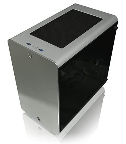 Raijintek Thetis Midi Tower PC Gehäuse ATX, Gaming PC Case, Tempered Glass Computergehäuse, Gaming Tower, PC Hülle mit Lüfter, Airflow Case, Gaming Cube, Computer Gehäuse Gaming, Silber Raijintek Thetis Midi Tower PC Gehäuse ATX, Gaming PC Case, Tempered Glass Computergehäuse, Gaming Tower, PC Hülle mit Lüfter, Airflow Case, Gaming Cube, Computer Gehäuse Gaming, Silber von Raijintek