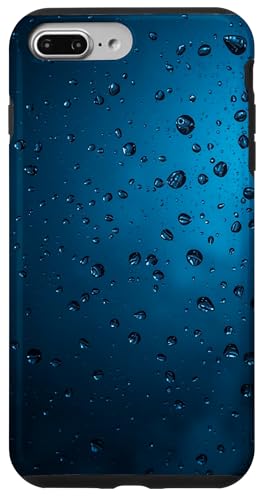 Regentropfen auf blauem Hintergrund Hülle für iPhone 7 Plus/8 Plus Regentropfen auf blauem Hintergrund Hülle für iPhone 7 Plus/8 Plus von Rain Backgrounds