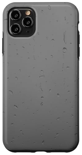 Regentropfen auf grauem Hintergrund Hülle für iPhone 11 Pro Max Regentropfen auf grauem Hintergrund Hülle für iPhone 11 Pro Max von Rain Backgrounds