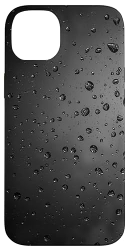 Regentropfen auf grauem Hintergrund Hülle für iPhone 14 Plus Regentropfen auf grauem Hintergrund Hülle für iPhone 14 Plus von Rain Backgrounds