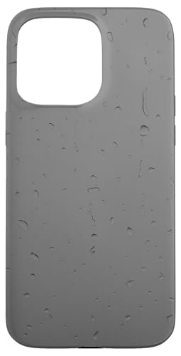 Regentropfen auf grauem Hintergrund Hülle für iPhone 15 Pro Max Regentropfen auf grauem Hintergrund Hülle für iPhone 15 Pro Max von Rain Backgrounds