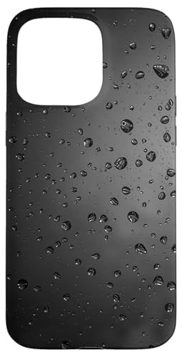 Regentropfen auf grauem Hintergrund Hülle für iPhone 15 Pro Max Regentropfen auf grauem Hintergrund Hülle für iPhone 15 Pro Max von Rain Backgrounds