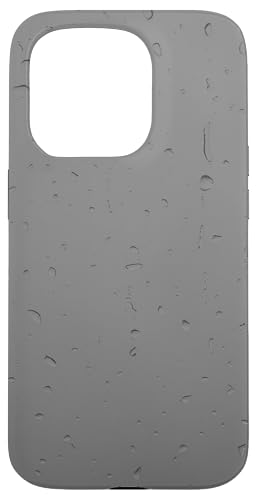 Regentropfen auf grauem Hintergrund Hülle für iPhone 15 Pro Regentropfen auf grauem Hintergrund Hülle für iPhone 15 Pro von Rain Backgrounds