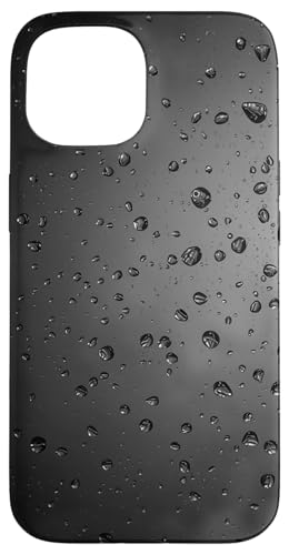 Regentropfen auf grauem Hintergrund Hülle für iPhone 15 Regentropfen auf grauem Hintergrund Hülle für iPhone 15 von Rain Backgrounds