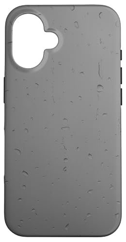 Regentropfen auf grauem Hintergrund Hülle für iPhone 16 Regentropfen auf grauem Hintergrund Hülle für iPhone 16 von Rain Backgrounds