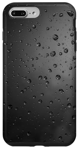 Regentropfen auf grauem Hintergrund Hülle für iPhone 7 Plus/8 Plus Regentropfen auf grauem Hintergrund Hülle für iPhone 7 Plus/8 Plus von Rain Backgrounds
