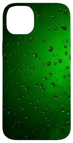 Regentropfen auf grünem Hintergrund Hülle für iPhone 14 Plus Regentropfen auf grünem Hintergrund Hülle für iPhone 14 Plus von Rain Backgrounds
