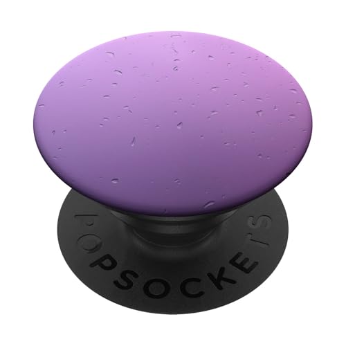 Regentropfen auf lila Hintergrund PopSockets Klebender PopGrip Regentropfen auf lila Hintergrund PopSockets Klebender PopGrip von Rain Backgrounds