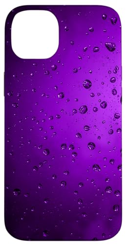 Regentropfen auf violettem Hintergrund Hülle für iPhone 14 Plus Regentropfen auf violettem Hintergrund Hülle für iPhone 14 Plus von Rain Backgrounds