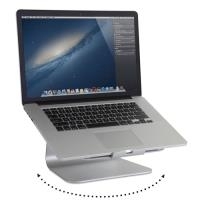 Rain Design mStand 360 - Notebook-Ständer - Anodized Silver (10036) von Rain Design