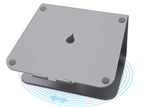 Rain Design mStand360 Schwenkbarer Ständer für MacBook - MacBook Pro - Laptopständer Space Grau von Rain Design