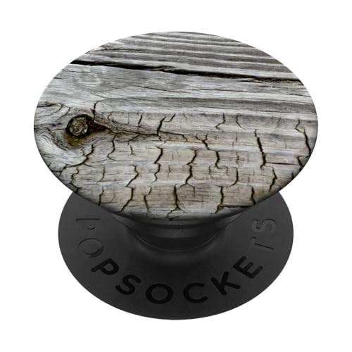 Altes verwittertes Holz PopSockets Klebender PopGrip Altes verwittertes Holz PopSockets Klebender PopGrip von RainFish Graphics